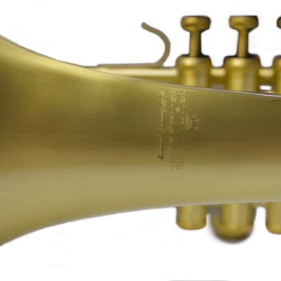 Schiller American Heritage Bb Valve Trombone – Brushed Gold image 4