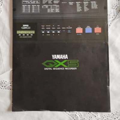 Yamaha  QX5  Digital sequence recorder image 12