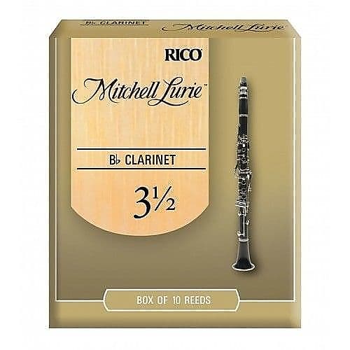 Rico Mitchell Lurie Bb Clarinet Reeds #3.5 (10-Pack) NEW image 1