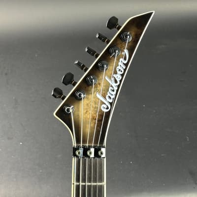 Used Jackson Ltd Wildcard Series Soloist SL2P Transparent Black Burst w/softshell case TSU19216 image 5