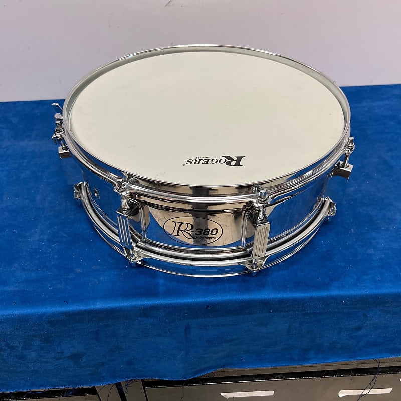 Rogers R-380 14" x 5" Steel Snare Drum image 1