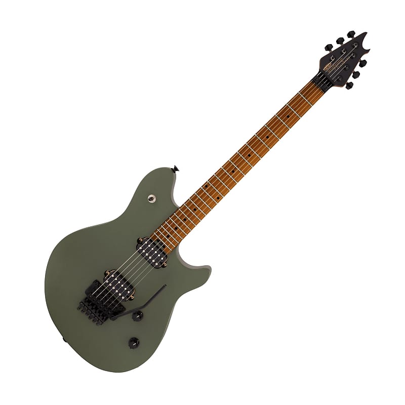 ギター EVH Wolfgang WG STANDARD Matte Army Drab Wolfgang® :: Wolfgang® WG Standard, Baked Maple Fingerboard