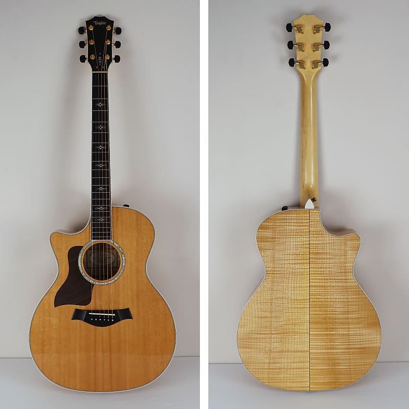 2013 Taylor 614ce Left-Handed Lefty Natural Flame Maple with