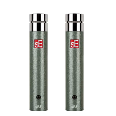 sE Electronics sE8 Small Diaphragm Cardioid Condenser Microphone Matched  Pair