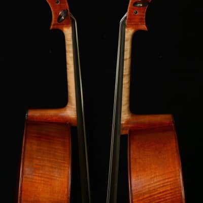 Montagnana Cello Master Wang's Own Work No. W19,2023 image 4