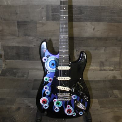 Warmoth Stratocaster 2001 Custom Graphic Paint image 3