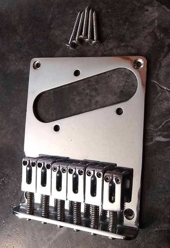 telecaster string through bridge