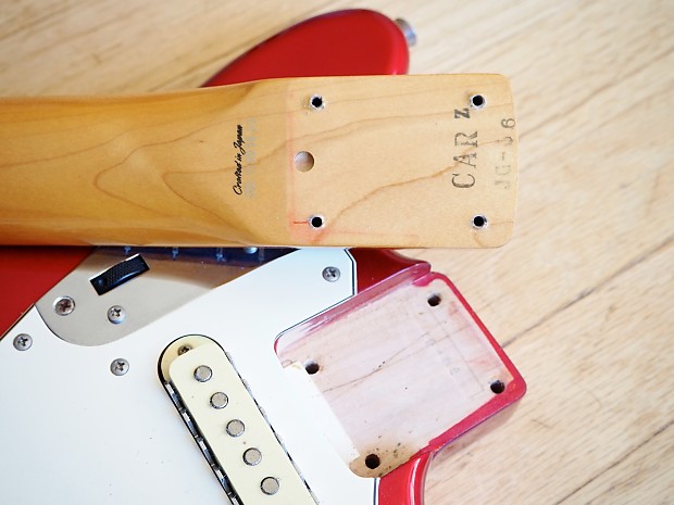 充実の品 1998 Fender Jaguar '62 Vintage RI Electric Guitar JG66 Candy 趣味・スポーツ・実用