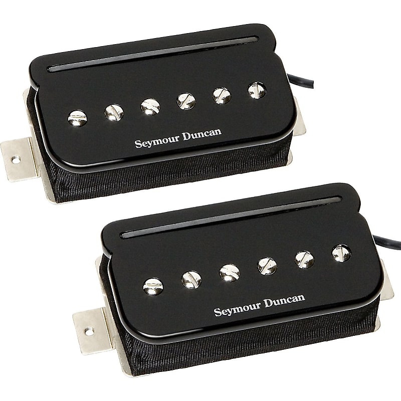 Seymour Duncan Black P-Rails Humbucker Set - Electric Guitar Pickup, Versatile Humbucker, Strat, and P90 Tone image 1