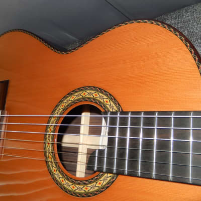LEGENDARY "EL VITO" PROFESSIONAL RC - LUTHIER MADE - WORLD CLASS - CLASSICAL GRAND CONCERT GUITAR - CEDAR/INDIAN ROSEWOOD image 5