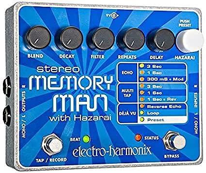 Electro-Harmonix Stereo Memory Man with Hazarai image 1