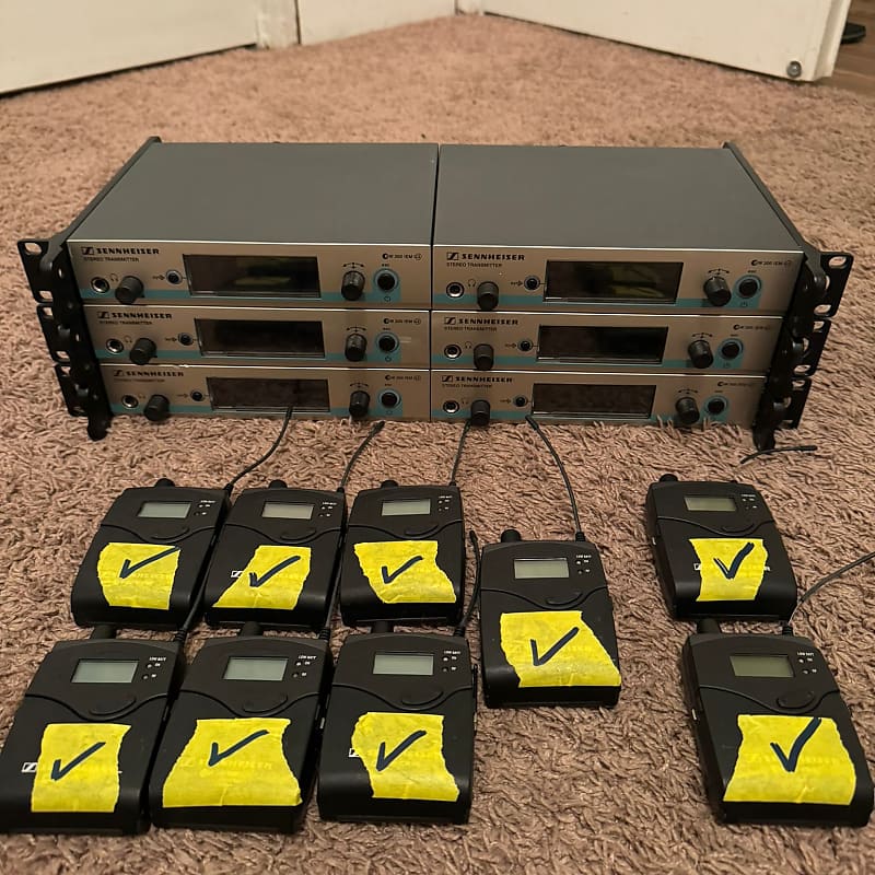 Sennheiser EW300 G3 Wireless In Ear Monitor System Package Reverb