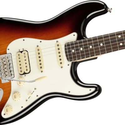 Fender American Performer Stratocaster HSS - 3-Tone Sunburst with Rosewood Finge image 4