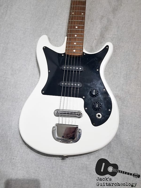 Harmony H-804 Electric Guitar (early 1980s, Olympic White) | Reverb