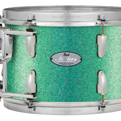 Pearl Music City Custom Masters Maple Reserve 20"x16" Bass Drum VINTAGE BLUE SPARKLE MRV2016BX/C424 image 12