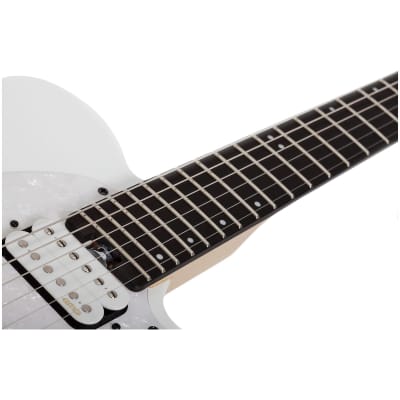Schecter Sun Valley Super Shredder PTFR Electric Guitar, Metallic White image 7