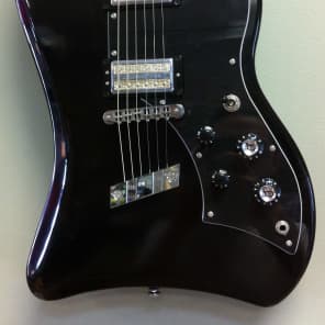 DeArmond by Guild Jetstar Black w/ hardshell case RARE | Reverb