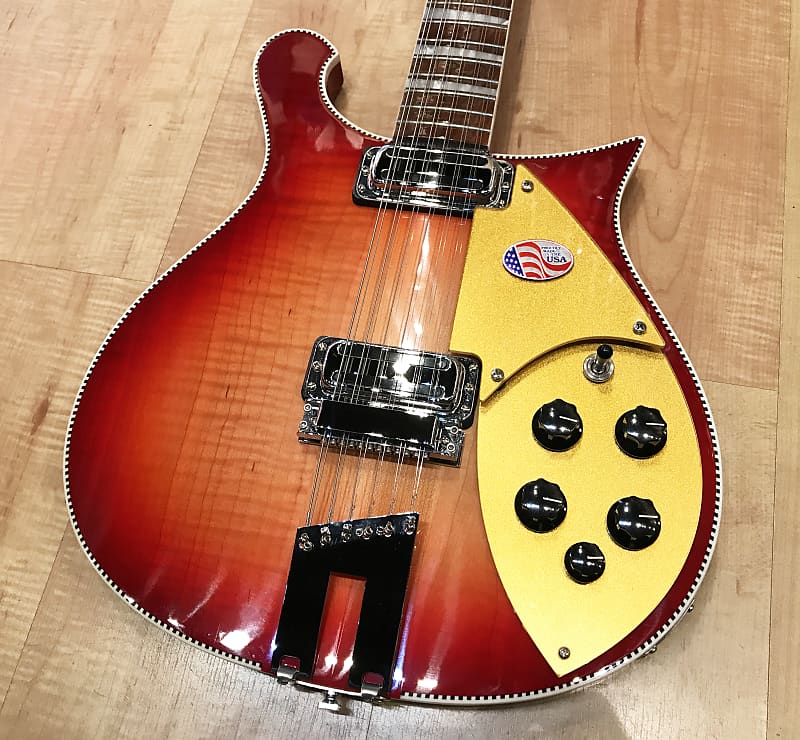 Rickenbacker 660/12 12-String Electric Guitar 2019 FireGlo image 1