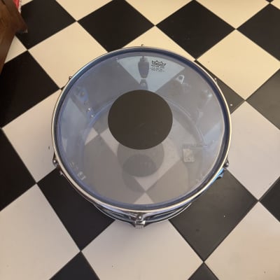 Ludwig 9x13" Vistalite Acrylic Mounted Tom 1970s - Blue image 3