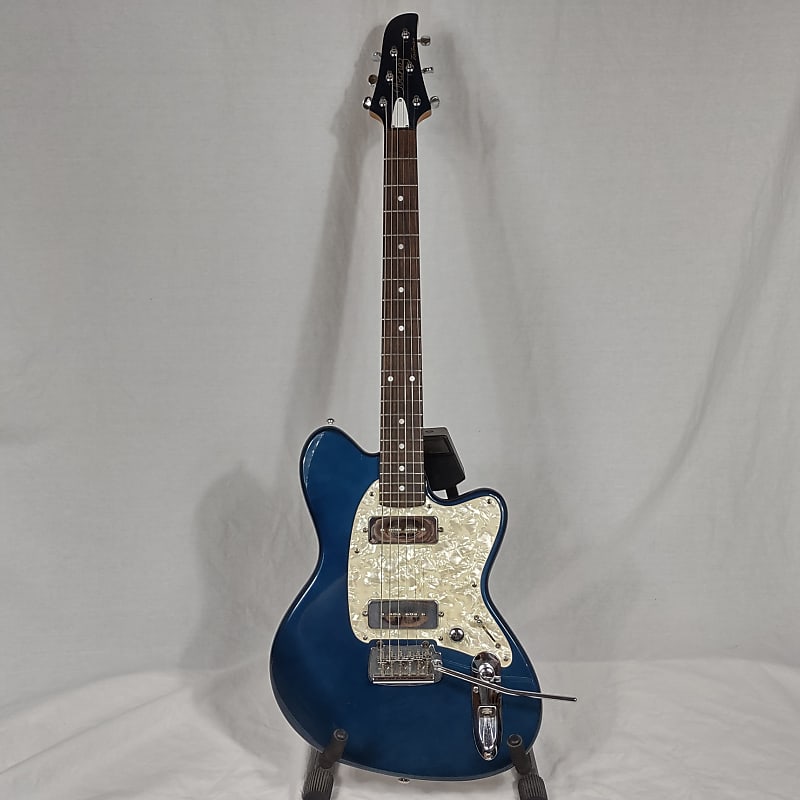Ibanez Talman TC620 Metallic Blue Matching Headstock | Reverb