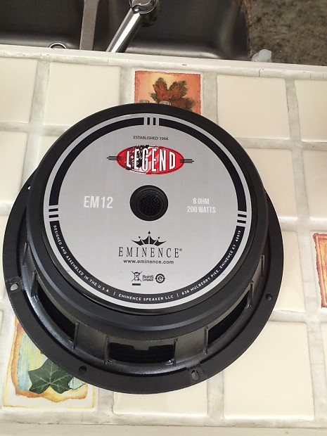 Eminence Legend EM12 200 Watt 8 Ohm Guitar Speaker