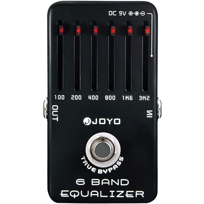 Joyo JF-11 6-Band Equaliser Guitar EQ Effects Pedal with True Bypass image 1