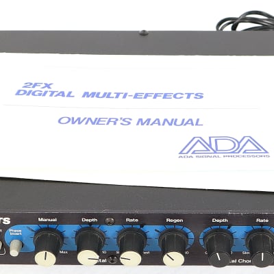 ADA MP-1 Classic Tube Guitar MIDI Preamp with ADA MPC Foot 