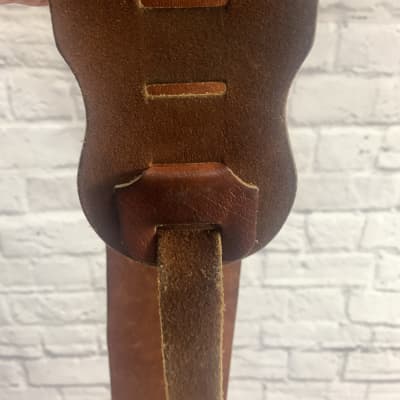 Vintage 70's Gibson Leather Bass Strap image 4