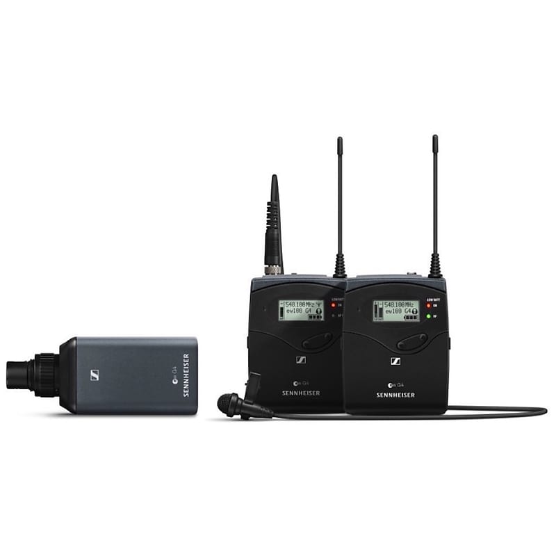 Sennheiser EW 100 ENG G4 Camera-Mount Combo Wireless Microphone System (G-Band: 566-608 MHz) image 1