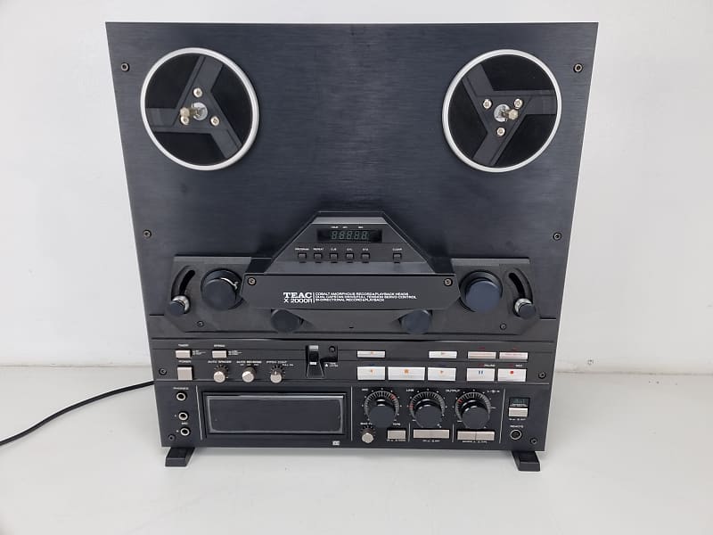 TEAC X 2000R 1/4&#039;&#039; Inch 26cm Reel To Reel Recorder - Fully Serviced  			