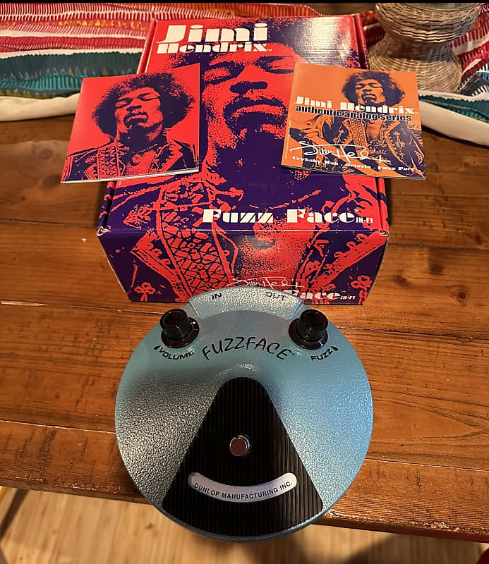 Jimi Hendrix Fuzz Face Dunlop JH-F1 Pedal | Reverb