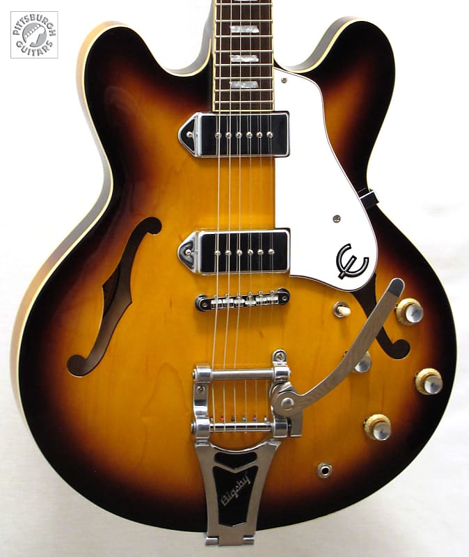 2006 Epiphone Casino, Vintage Sunburst w/Bigsby - and - w