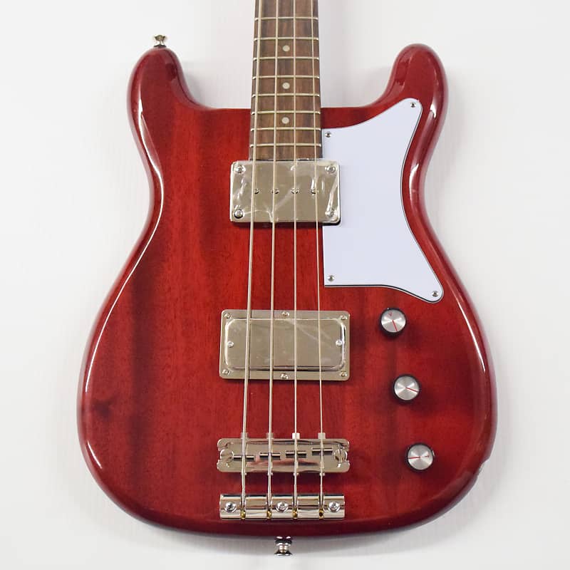 Epiphone Newport Electric Bass Guitar - Cherry | Reverb