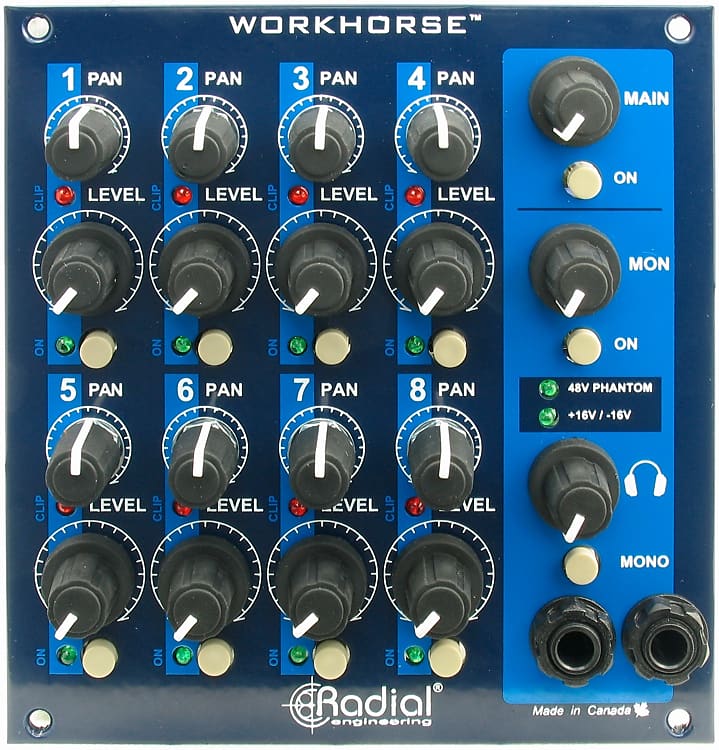 Radial WM8 Mixer Add-On for Workhorse WR-8 Frame image 1