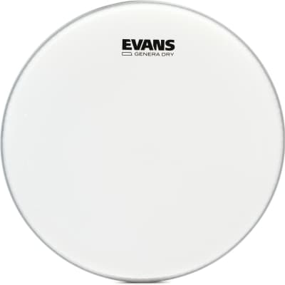 Evans Genera Dry Snare Head - 13 inch  Bundle with Evans Snare Side 300 Drumhead - 13 inch image 2