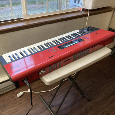 Korg M1 61-Key Synth Music Workstation 1990s - Black