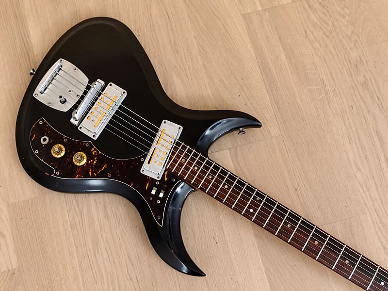 1960s Tokai Gakki Hummingbird Vintage Electric Guitar Black