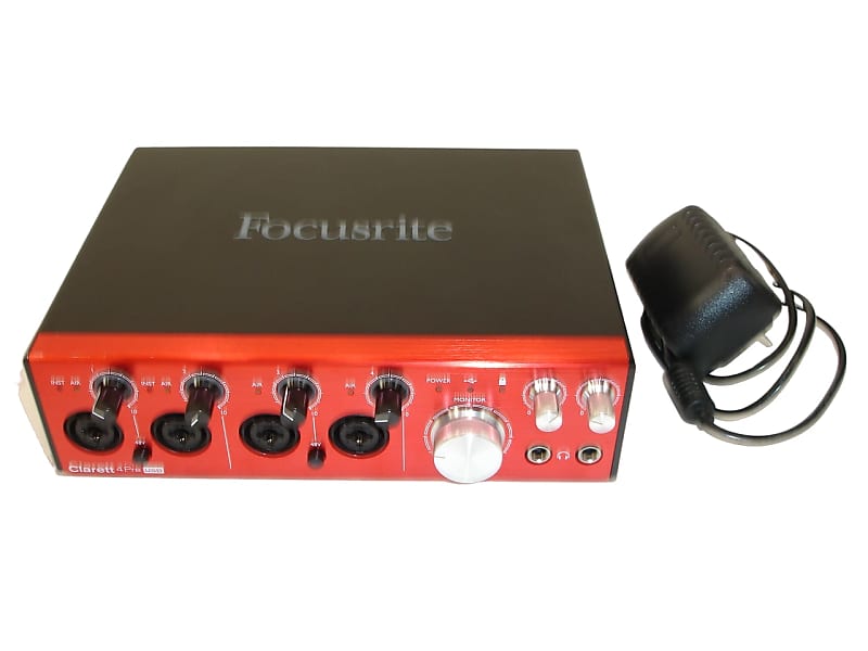 Focusrite Clarett 4Pre USB Audio Interface | Reverb