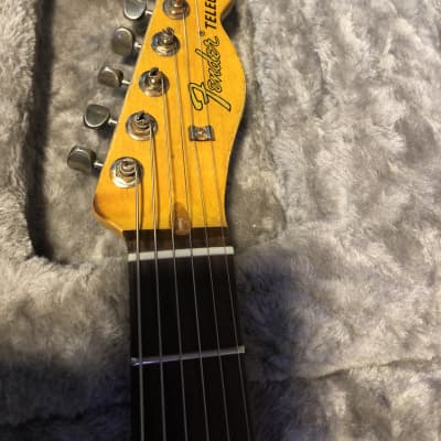 Fender American Performer Telecaster 2019 Lavender Sparkle Nitro Relic image 20