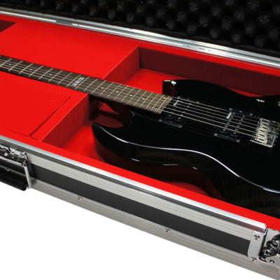 Harmony HCGTRB New Flight Hard Custom Case fits Fender P-Bass or Jazz Bass Guitar image 2