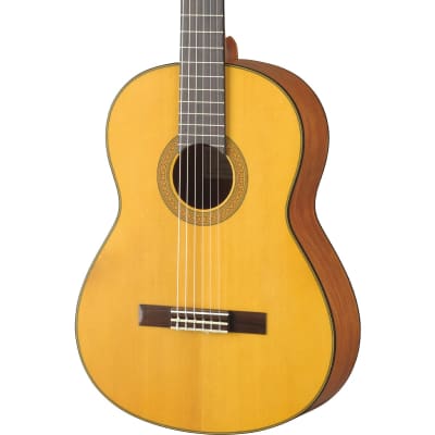 Yamaha CG122MSH Solid Spruce Top Classical Guitar for sale
