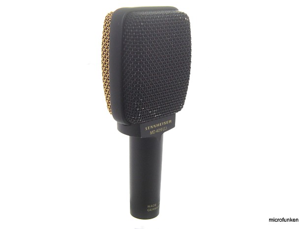 最新人気 Sennheiser MD409-U3 Vintage Dynamic Microphone The Legendary 配信機器・PA機器・レコーディング機器