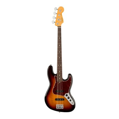 Fender American Professional II 4-String Jazz Bass (Right-Handed, Rosewood, 3-Color Sunburst) for sale