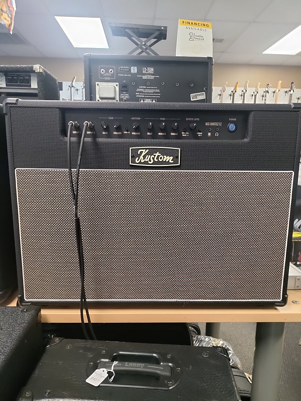 Kustom KG100FX212 100-Watt 2x12 Guitar Combo Amplifier - Music Head Store