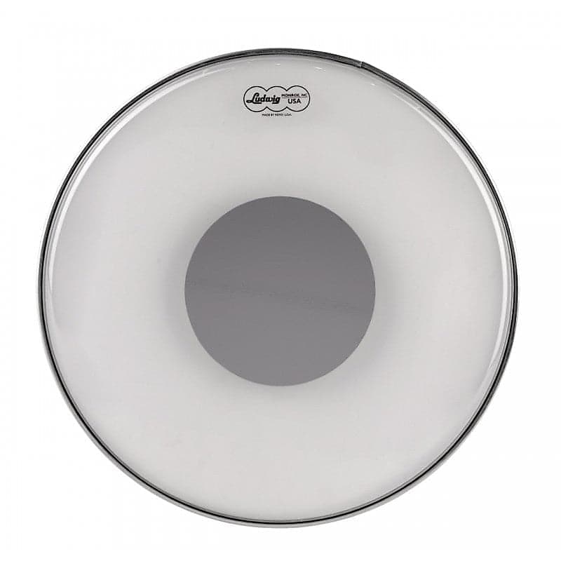 Ludwig Silver Dot Drum Head by Remo 12" Clear image 1