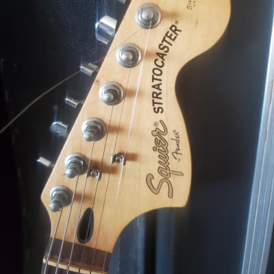 Squier Stratocaster Standard Special Edition 70s 2009 Cherry Sunburst w/ gig bag image 7