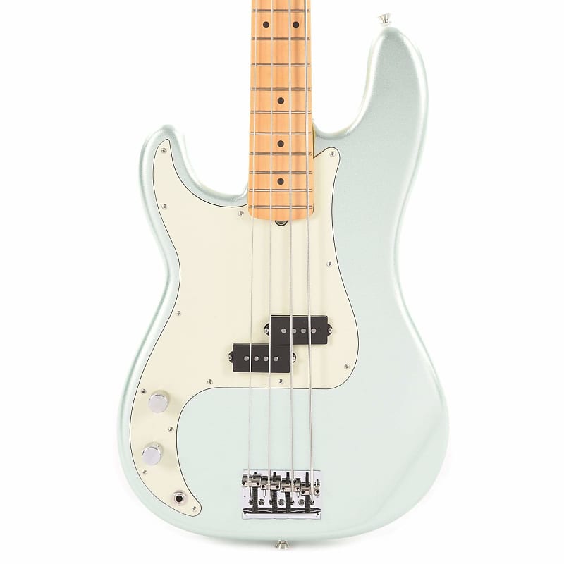 Fender American Professional II Precision Bass Left-Handed Bass Guitar (Mystic Surf Green, Maple Fre(New) image 1