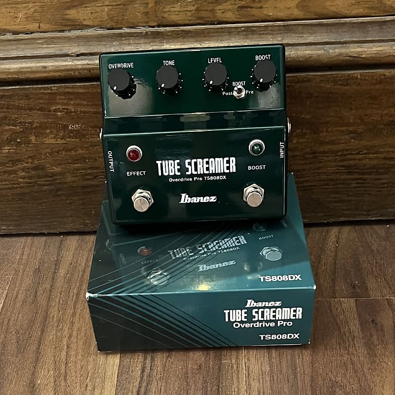 Ibanez TS808DX Tube Screamer Pro Deluxe Overdrive Pedal