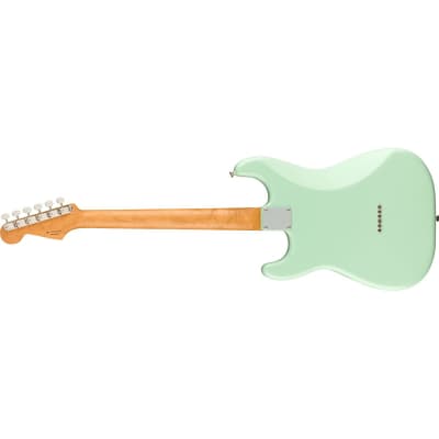 Fender Noventa Stratocaster Electric Guitar, Maple Fingerboard, Surf Green image 3