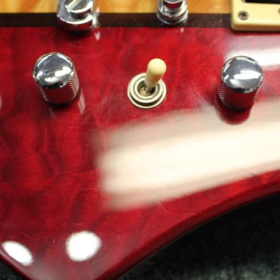 B.C. Rich Mockingbird NJ Classic Transparent Red Electric Guitar image 7